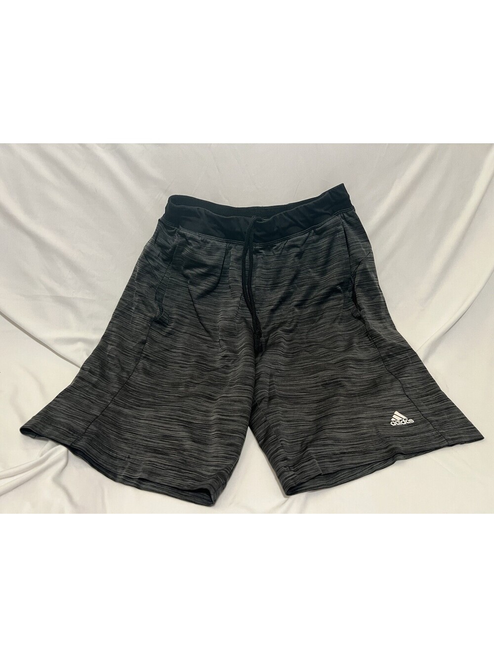 Adidas Climalite Workout Shorts SM black & gray heathered